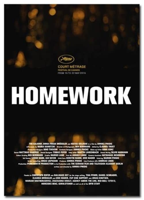 Homework (2016) poster