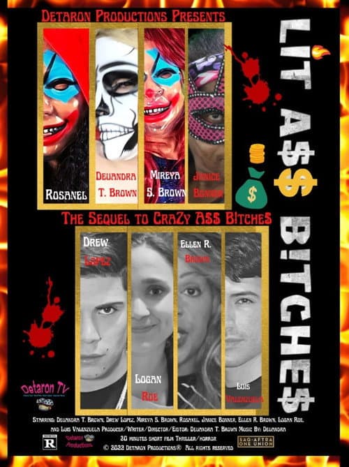 Lit A$$ Bitches (2022) poster