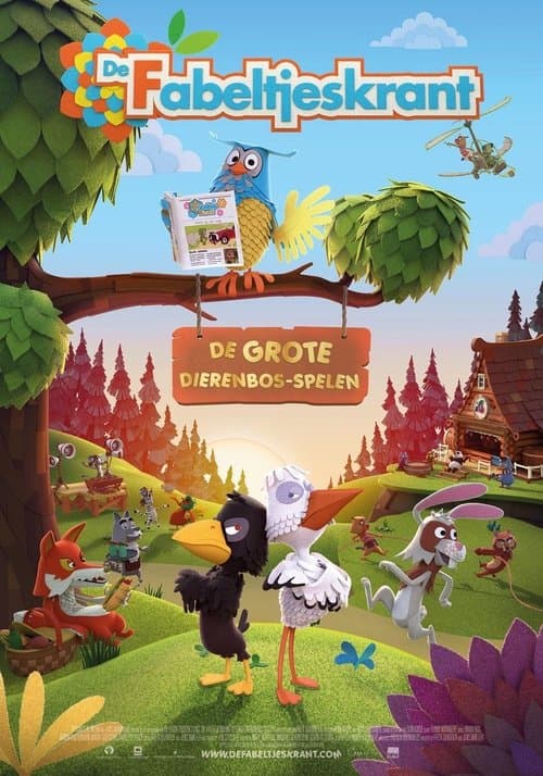 De Fabeltjeskrant: de Grote Dierenbos-spelen (2018) poster