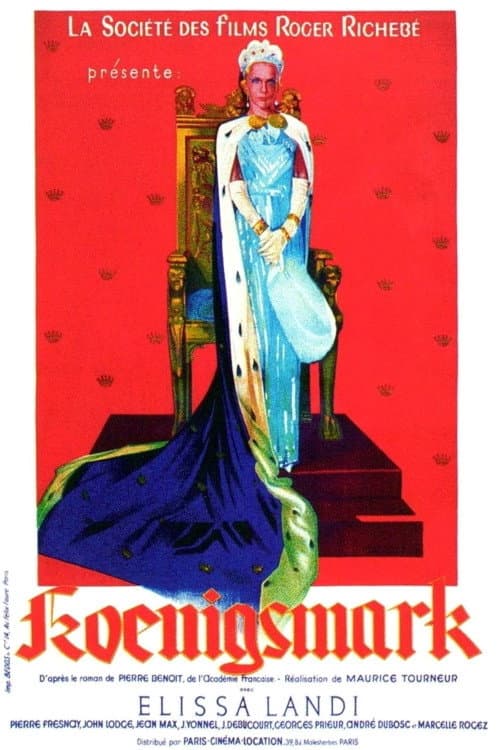 Koenigsmark (1935) poster