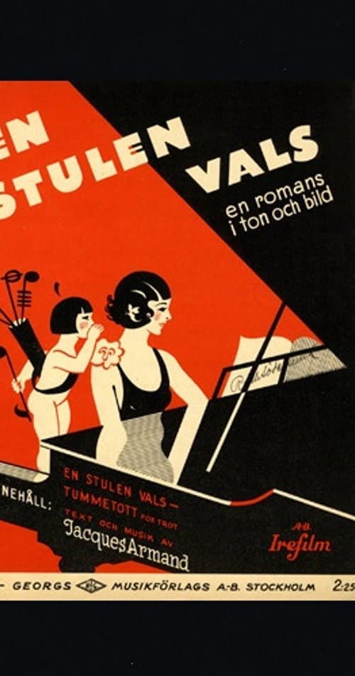 En stulen vals (1932) poster