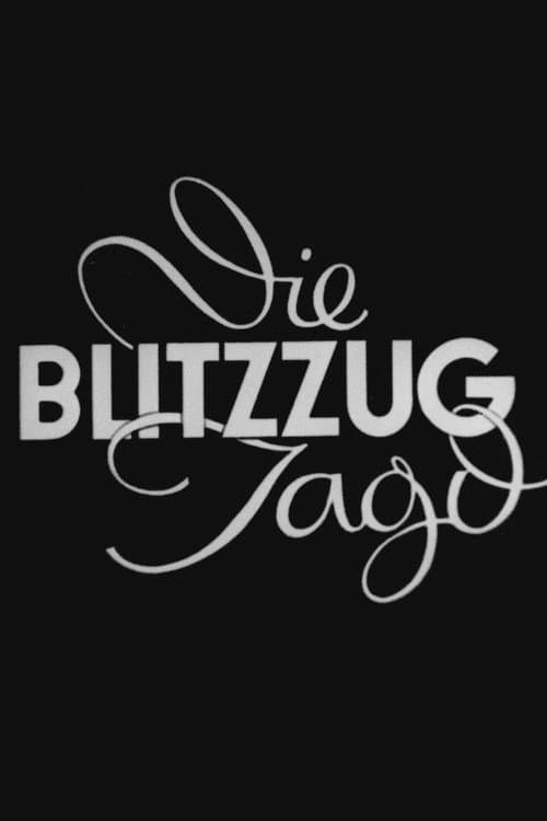 Die Blitzzugjagd (1938) poster