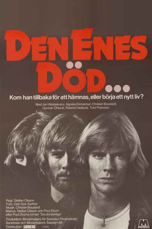 Den enes död (1980) poster