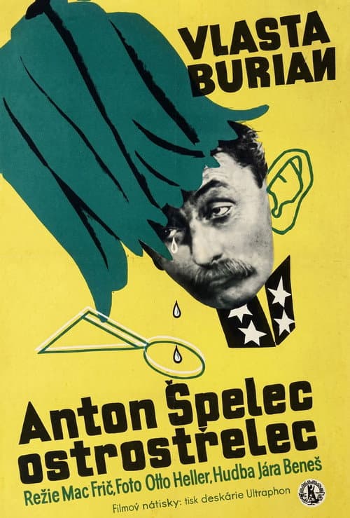 Anton Špelec, ostrostřelec (1932) poster