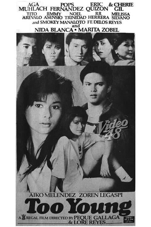 Too Young (1990) poster