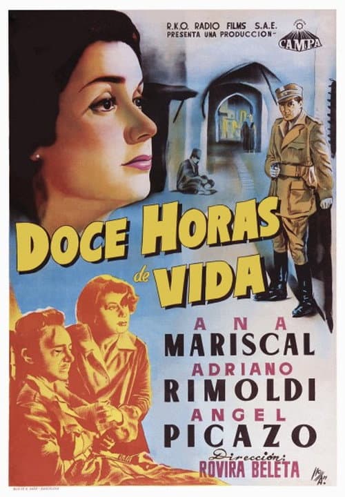 Doce horas de vida (1949) poster
