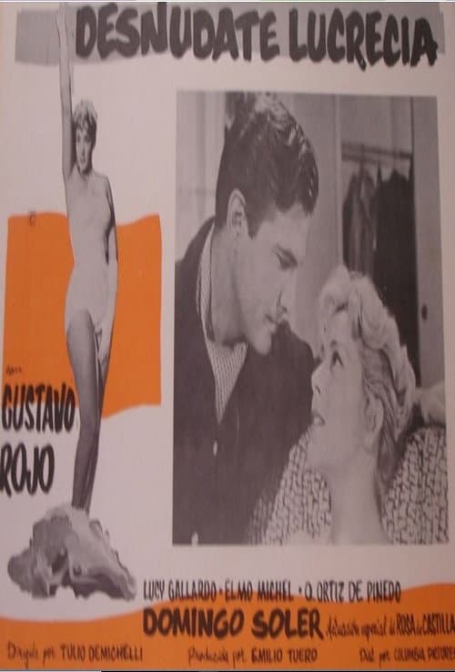 Desnúdate, Lucrecia (1958) poster