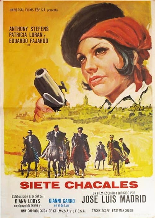 Siete chacales (1974) poster