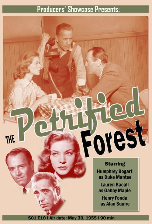 The Petrified Forest (1955) poster