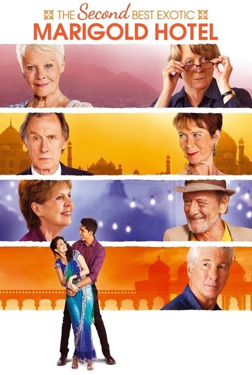 The Second Best Exotic Marigold Hotel (2015) poster