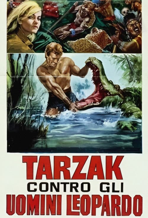 Tarzak contro gli uomini leopardo (1964) poster