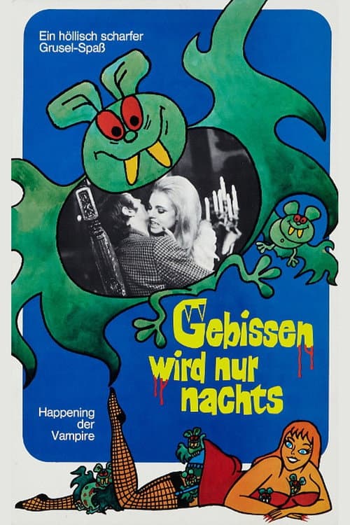 Gebissen wird nur nachts (1971) poster