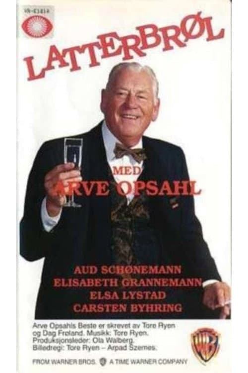 Latterbrøl med Arve Opsahl (1992) poster
