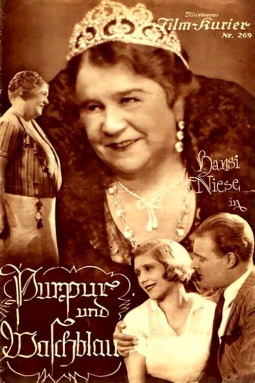 Purpur und Waschblau (1931) poster