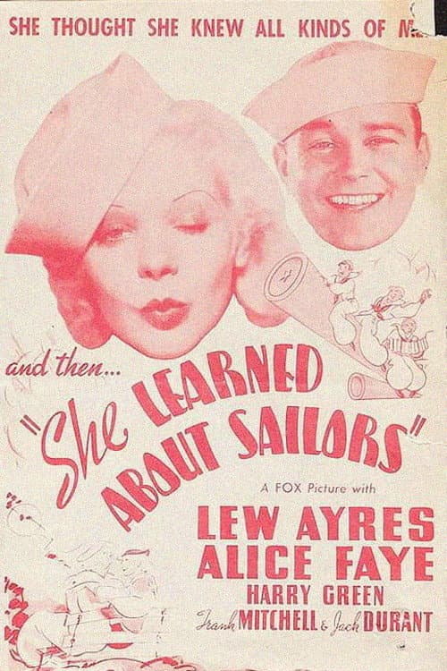 She Learned About Sailors (1934) poster
