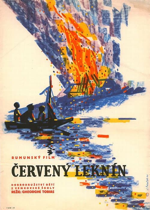 Nufărul roșu (1956) poster