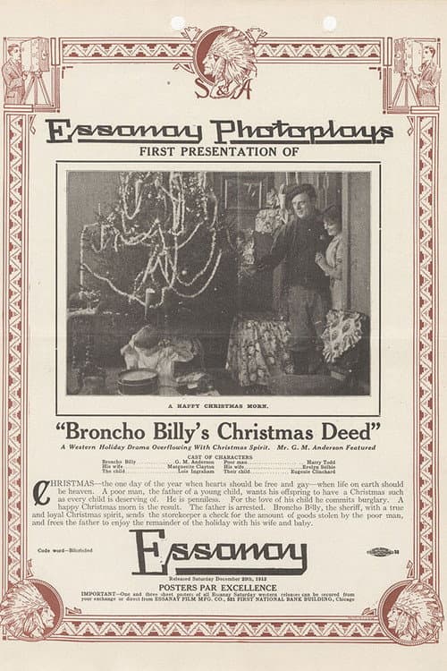 Broncho Billy's Christmas Deed (1913) poster