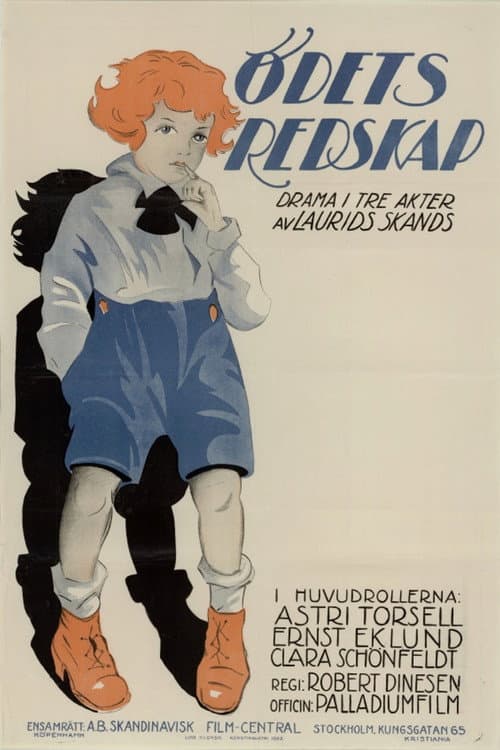 Ödets redskap (1922) poster
