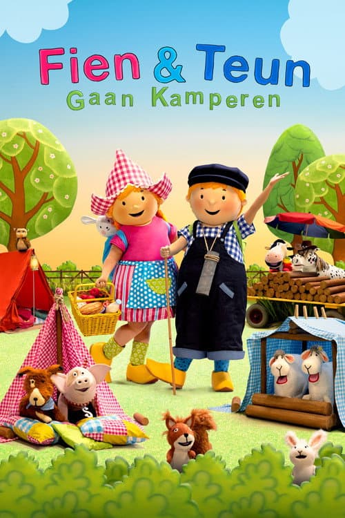 Fien & Teun gaan kamperen (2023) poster