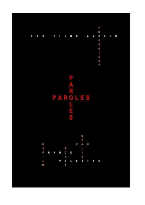 Paroles, paroles (2021) poster
