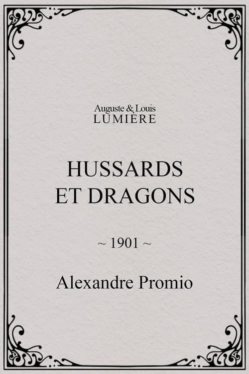 Hussards et dragons (1901) poster