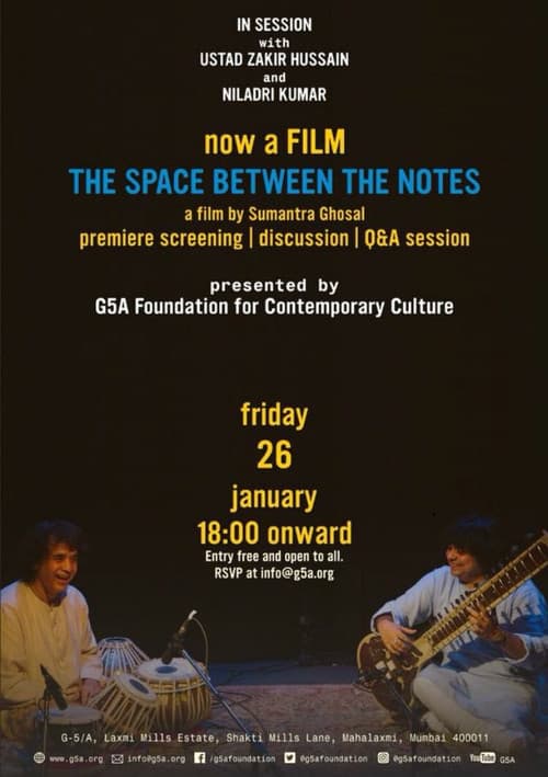 The Space Between the Notes (2017) poster