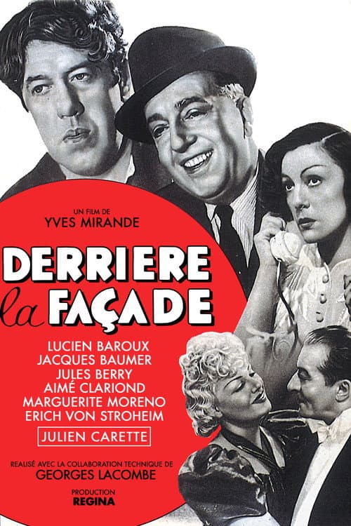 Derrière la façade (1939) poster
