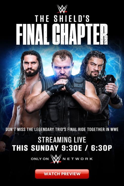 WWE The Shield’s Final Chapter (2019) poster