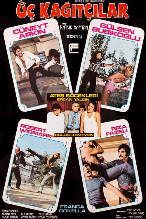 Üç Kağıtçılar (1976) poster