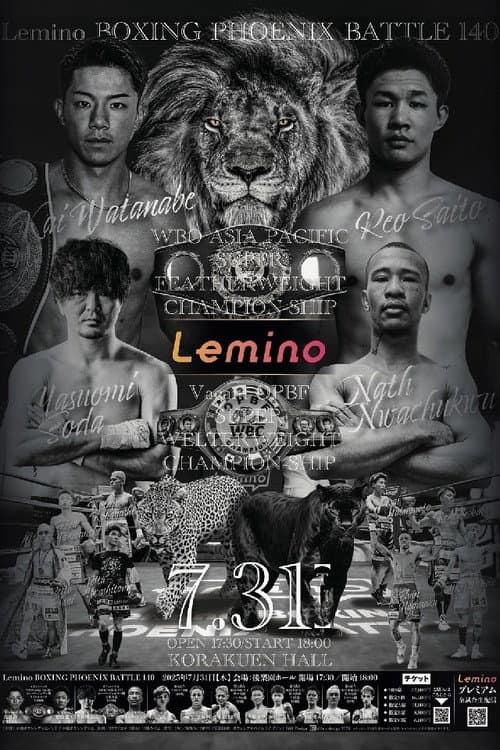 Lemino BOXING PHOENIX BATTLE 140 (2025) poster