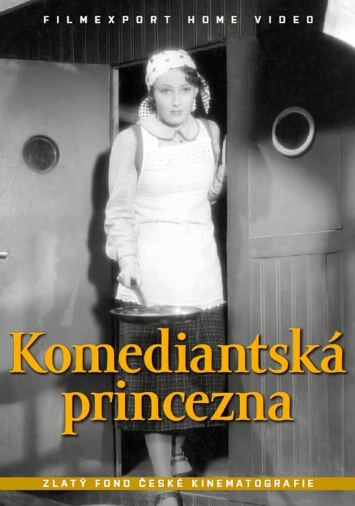 Komediantská princezna (1936) poster