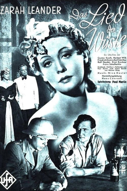 Das Lied der Wüste (1939) poster