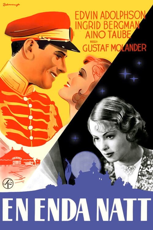 En enda natt (1939) poster