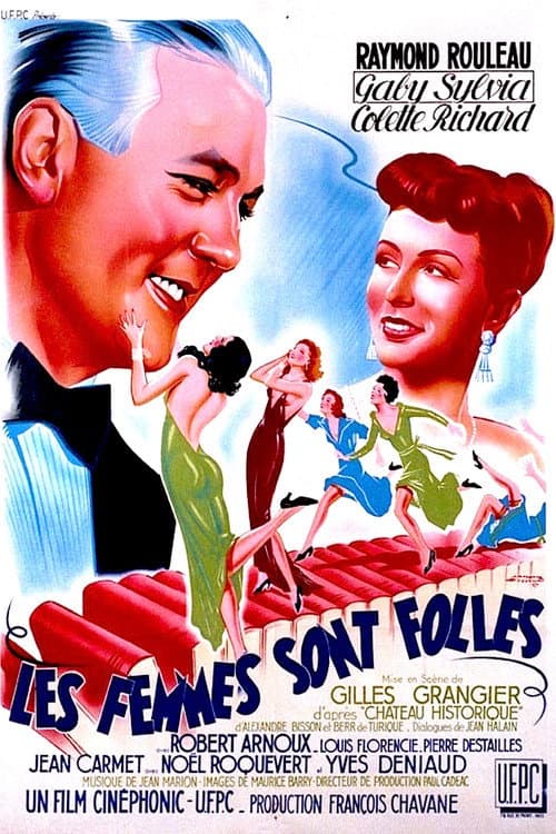 Les femmes sont folles (1950) poster