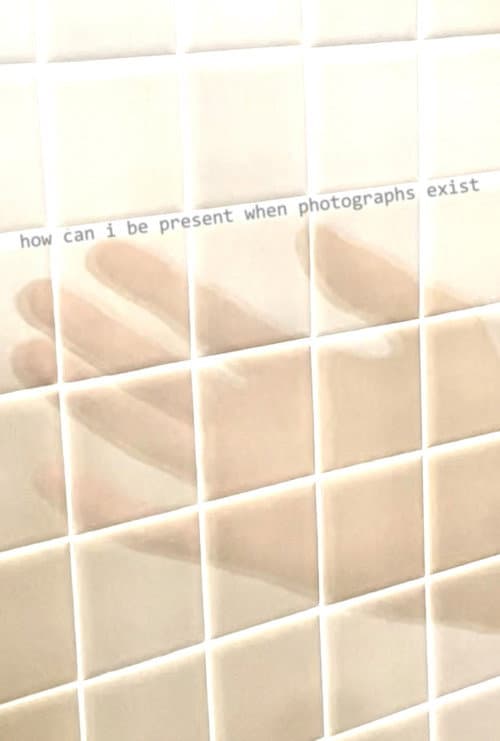 how can i be present when photographs exist (2023) poster