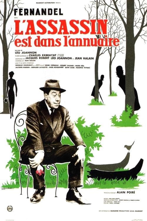 L'assassin est dans l'annuaire (1962) poster
