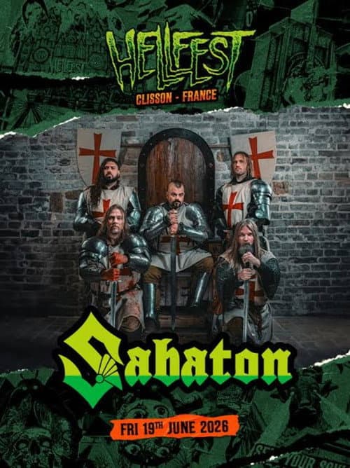 Sabaton - Hellfest 2026 (2026) poster