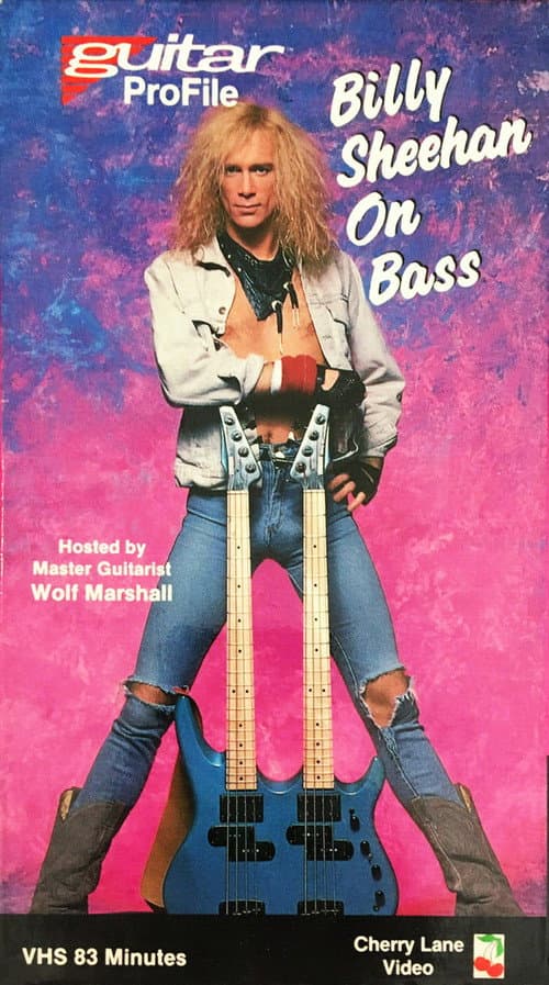 Billy Sheehan – On Bass (1989) poster