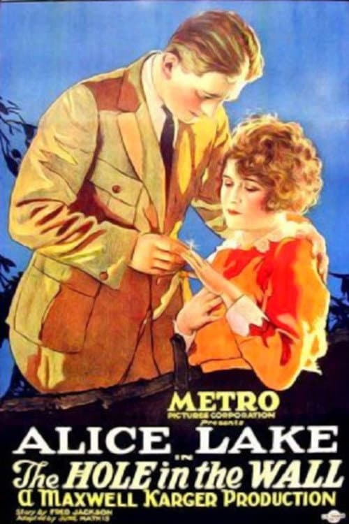The Hole in the Wall (1921) poster
