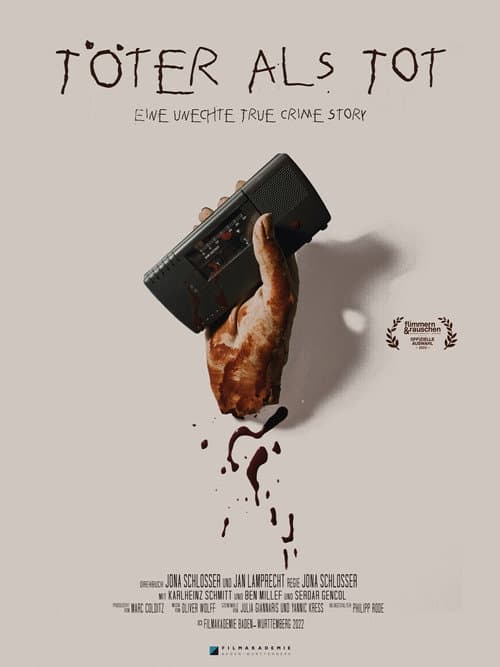 Töter als Tot (2023) poster