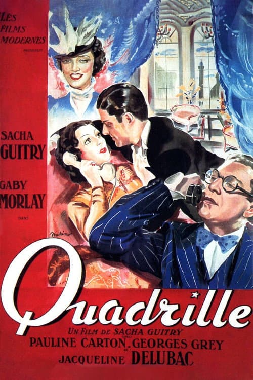 Quadrille (1938) poster