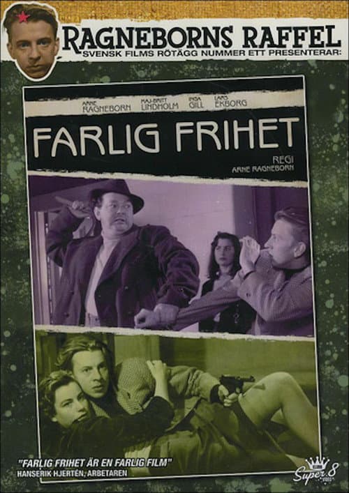 Farlig frihet (1954) poster