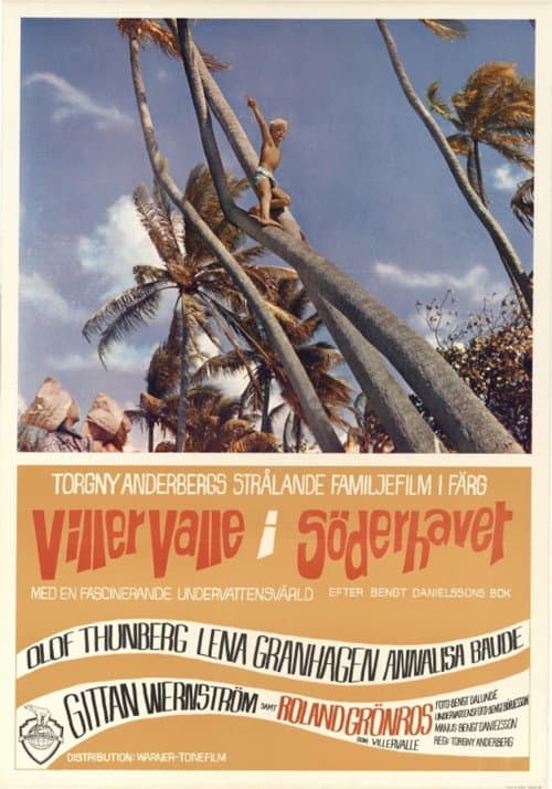 Villervalle i Söderhavet (1968) poster