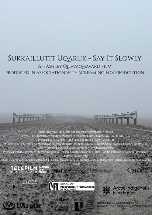 Sukkaillutit Uqaruk (Say It Slowly) (2026) poster