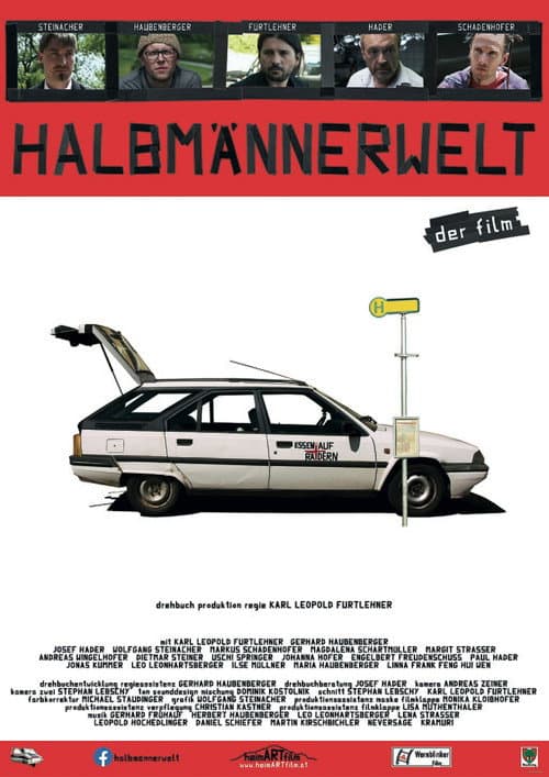 Halbmännerwelt (2023) poster
