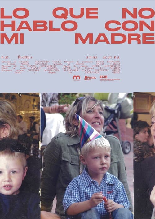 lo que no hablo con mi madre (2023) poster
