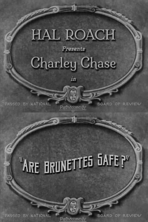 Are Brunettes Safe? (1927) poster