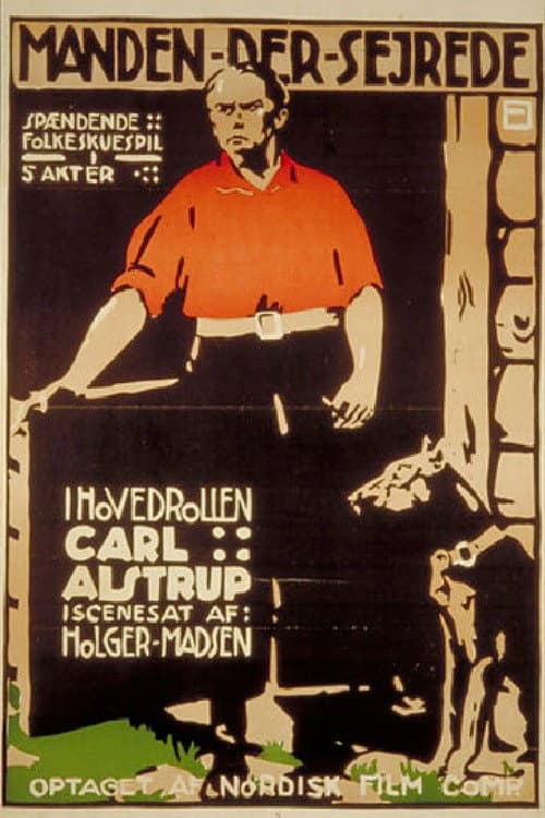 Manden, der sejrede (1920) poster