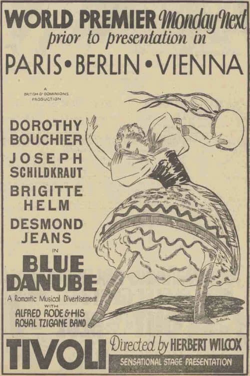 The Blue Danube (1932) poster