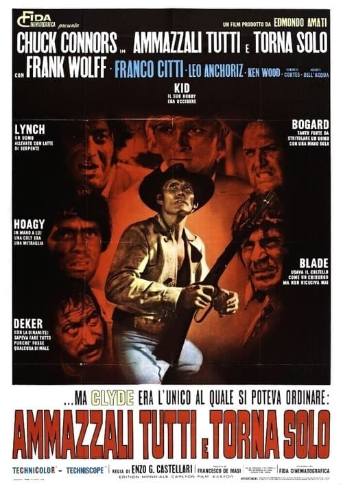 Kill Them All and Come Back Alone (1968) poster